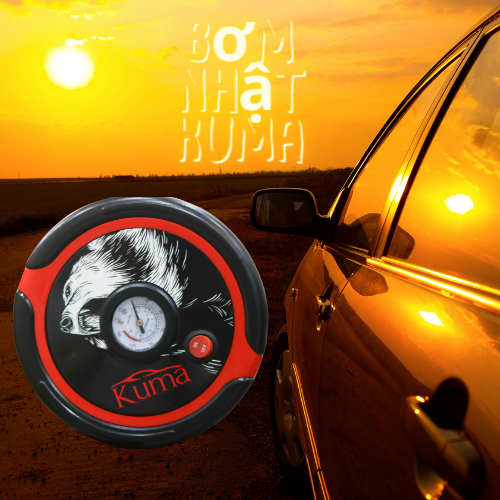 Bơm Hơi Điện Kuma , chính hãng nhật ? CÓ ĐỒNG HỒ HIỂN THỊ ÁP SUẤT LỐP XE? Bơm Siêu Khỏe- Mẫu Mã Bền Đẹp