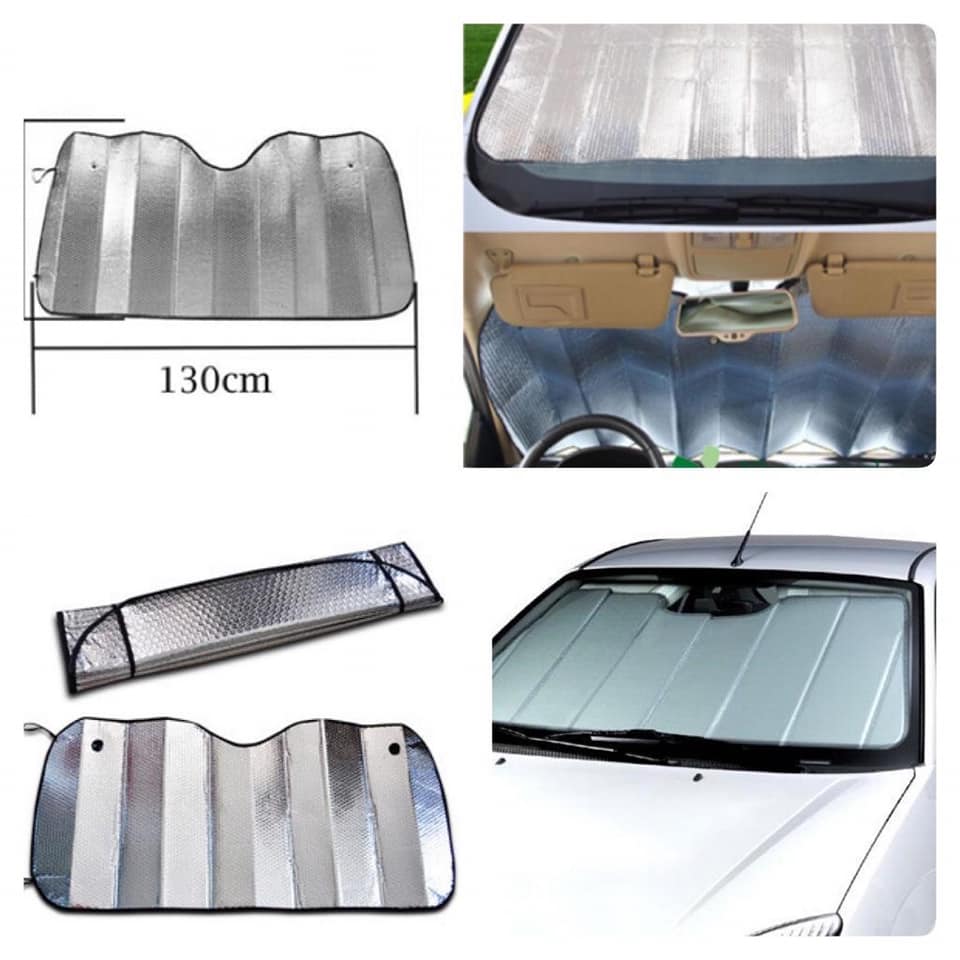 Tấm Che Nắng⚡️ Bên Trong Kính Lái Xe Hơi Ô Tô Gấp Gọn Tiện Lợi⚡️
