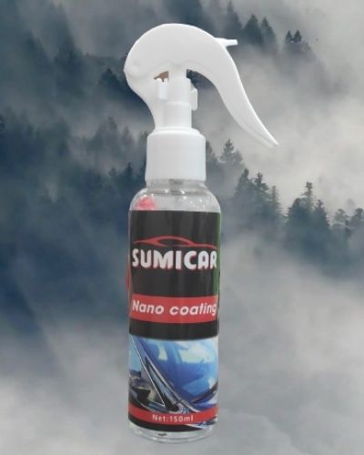 Chai phủ nano chống bám nước trên gương kính xe ô tô SUMICAR
